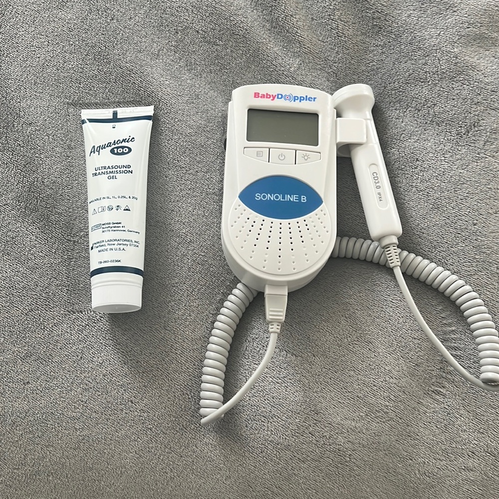 Baby Doppler and gel